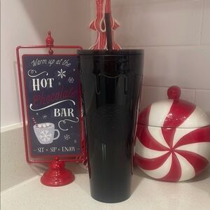 Starbucks Black Drip Tumbler